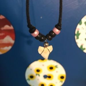 Adjustable shark necklace